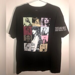 Taylor Swift The Eras Tour Black T-Shirt